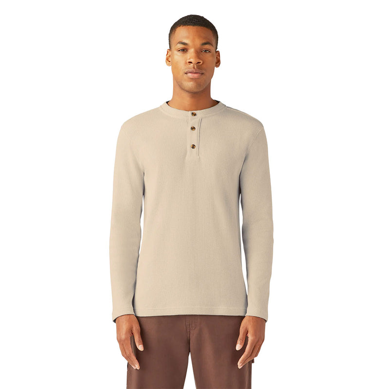 Dickies - Men's Thermal Henley Long Sleeve T-Shirt (A85X3OT9)