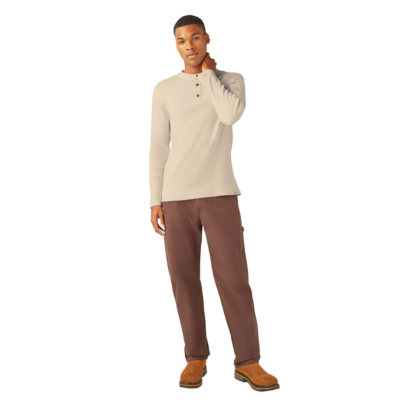 Dickies - Men's Thermal Henley Long Sleeve T-Shirt (A85X3OT9)
