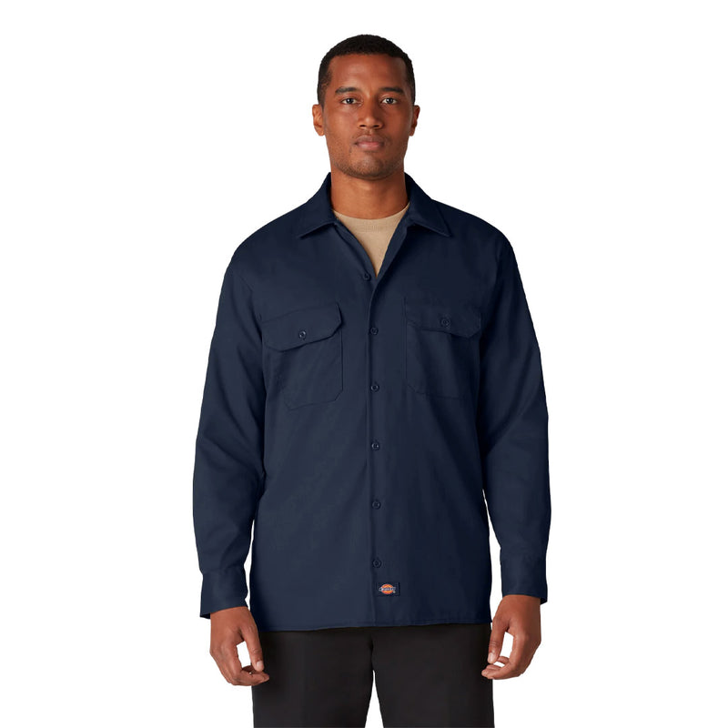 Dickies - Men's Twill Long Sleeve Work Shirt (D574CT9)