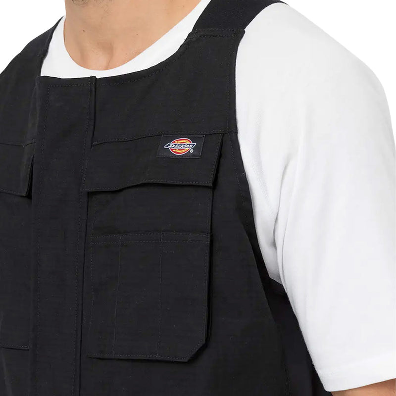 Dickies - Men's Woven Modular Utility Bib Overalls (SB600BKX)
