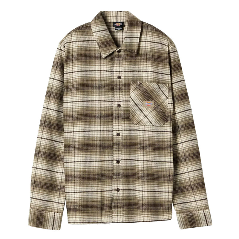 Dickies - Men's Woven Plaid Flannel Long Sleeve Shirt (A86530IP)