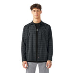 Dickies - Men's Woven Plaid Poplin Long Sleeve Shirt (A85SFBLK)