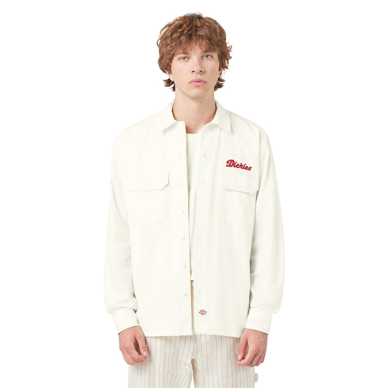 Dickies - Men's Woven Twill Lewistown Long Sleeve Work Shirt (A4Z7PC48)