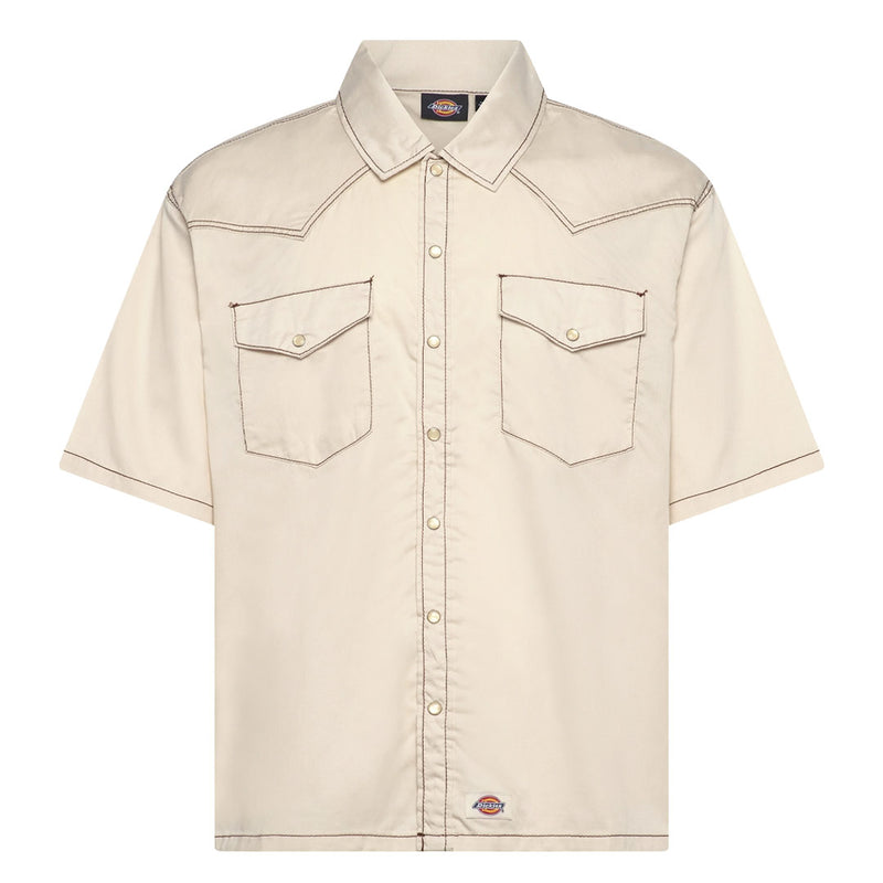Dickies - Men's Woven Twill River Ranch Short Sleeve Work Shirt (A4Z7MF90)