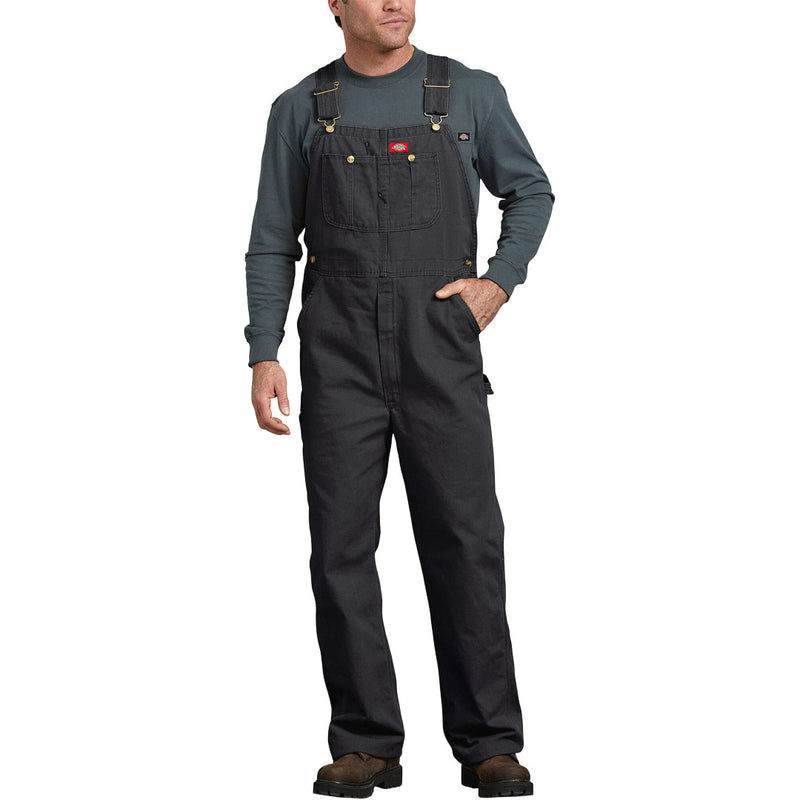 Dickies - Men's Zip Fly Classic Bib Overalls (DB100RBK)