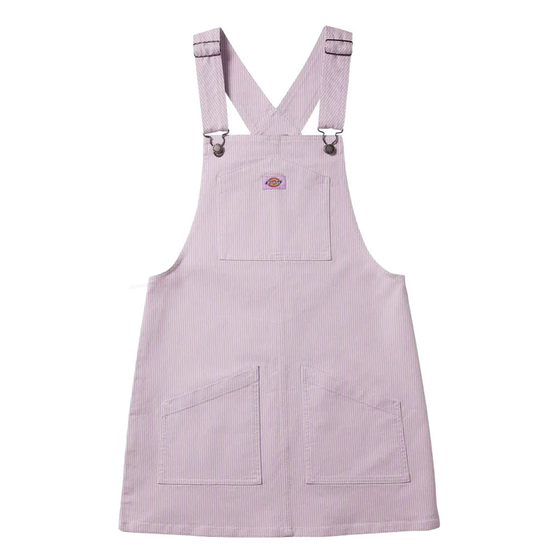 Dickies - Women's Hickory Stripe Bib Overall Dress (FVR53YPS)