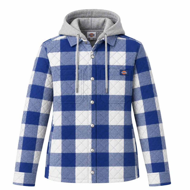 Dickies - Women's Flannel Hooded Shirt Jacket (FJ076A1L)