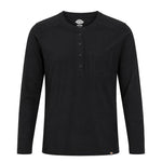 Dickies - Women's Heavyweight Long Sleeve Knit Henley T-Shirt (FL460KBK)