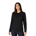 Dickies - Women's Heavyweight Long Sleeve Knit Henley T-Shirt (FL460KBK)
