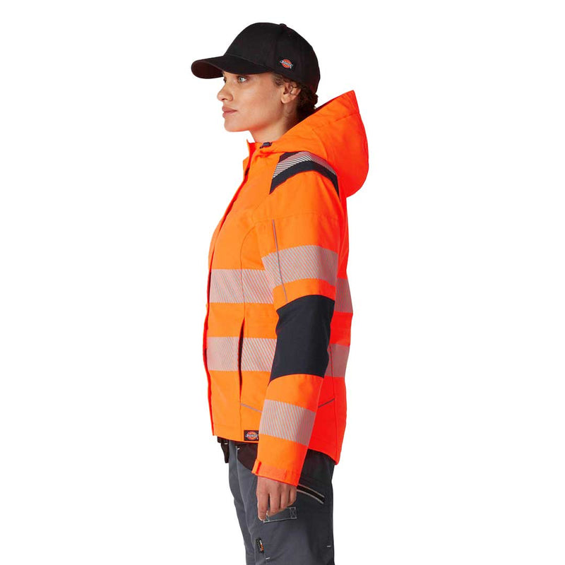 Dickies - Women's Hi Visibility Insulated Performance Jacket (SJF011OR)
