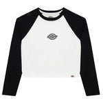 Dickies - Women's Knit Long Sleeve Crop Top (FLR18KBK)