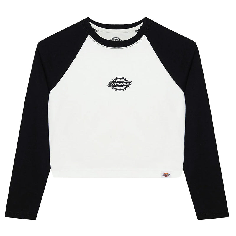 Dickies - Women's Knit Long Sleeve Crop Top (FLR18KBK)
