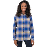 Dickies - Women's Long Sleeve Flannel Plaid Shirt (FL075C1J)