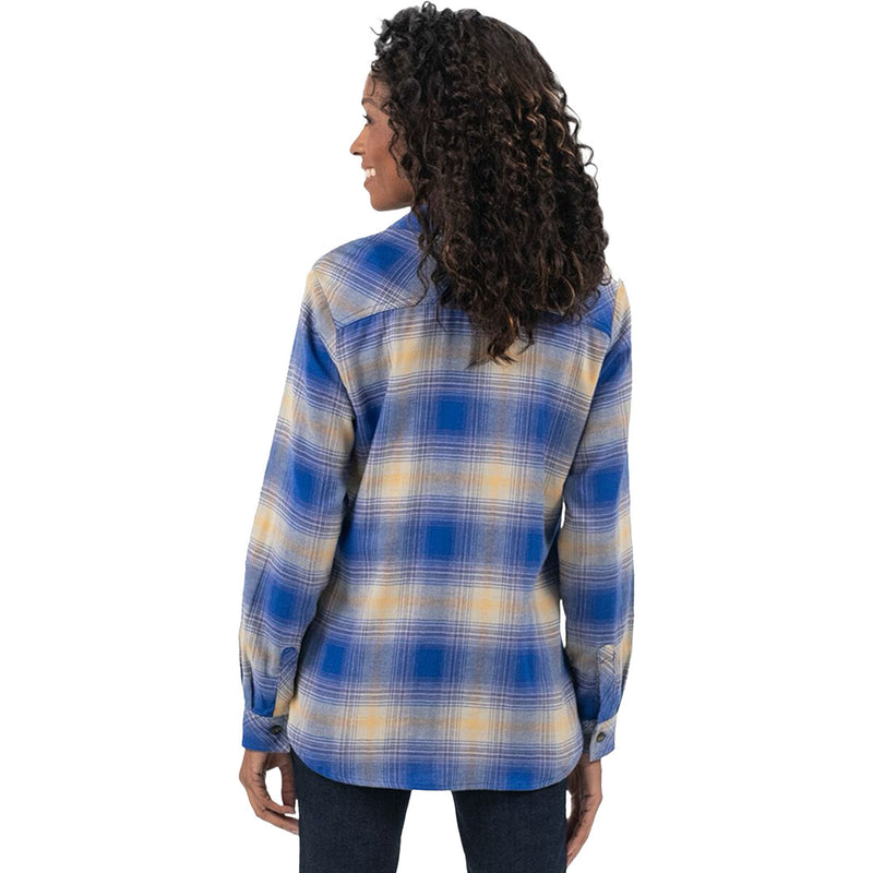 Dickies - Women's Long Sleeve Flannel Plaid Shirt (FL075C1J)