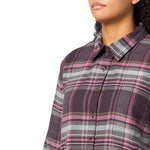 Dickies - Women's Long Sleeve Flannel Plaid Shirt (FL075J56)