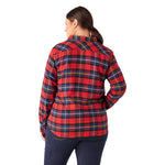 Dickies - Chemise en flanelle à carreaux à manches longues pour femme (grande taille) (FLW075A1D) 