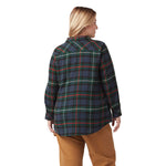 Dickies - Chemise en flanelle à carreaux à manches longues pour femme (grande taille) (FLW075A1W) 