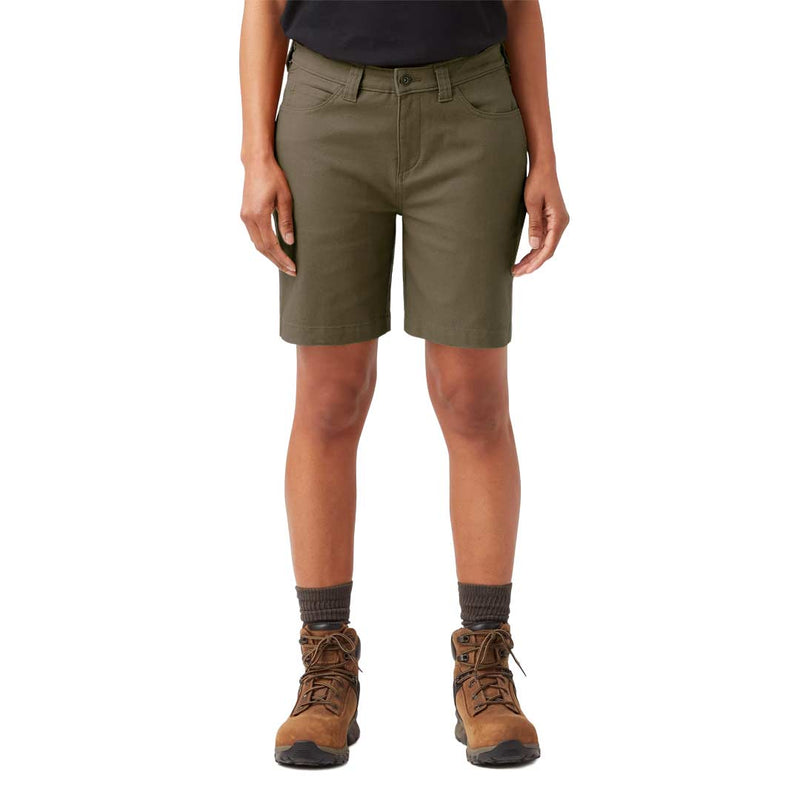 Dickies - Women's Perfectly Slimming Carpenter 7 Inch Shorts (AX270RMS)