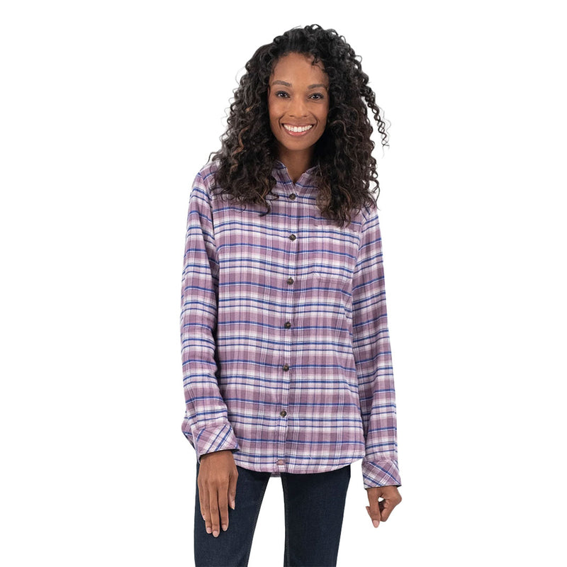 Dickies - Women's Plaid Flannel Long Sleeve Shirt (FL075B2J)