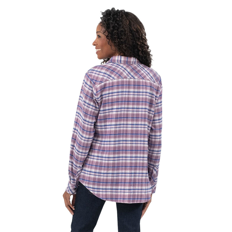 Dickies - Women's Plaid Flannel Long Sleeve Shirt (FL075B2J)