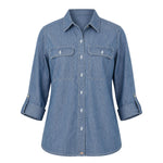 Dickies - Women's Roll Tab Long Sleeve Shirt (FL501LSW)