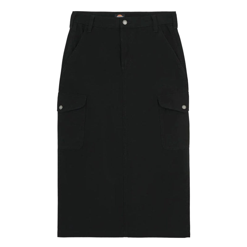 Dickies - Women's Washed Woven Duck Canvas Skirt (A4Z2RBLK)