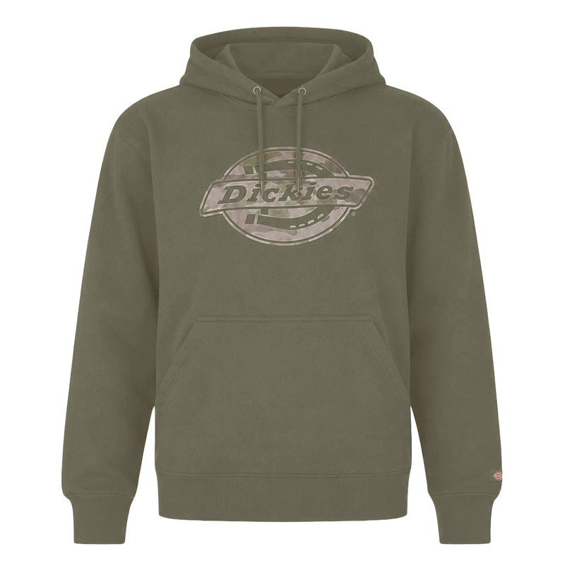 Dickies - Men's Fleece Camo Logo Pullover Hoodie (TW22CMS)