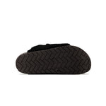 Dockers - Men's 2 Buckle Sherpa Slippers (FMF6257ADK BLK)