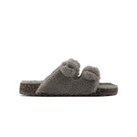 Dockers - Men's 2 Buckle Sherpa Slippers (FMF6257ADK CHR)