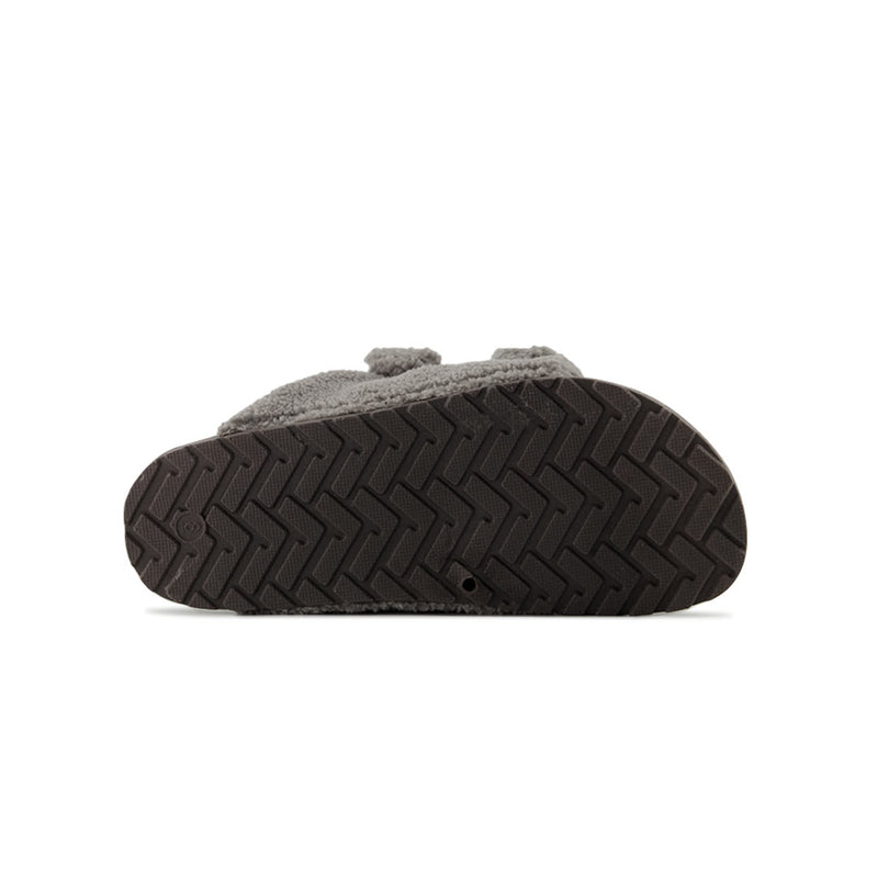 Dockers - Men's 2 Buckle Sherpa Slippers (FMF6257ADK CHR)