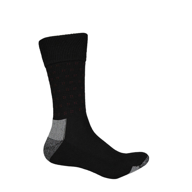 Dr.Scholls - Men's 2 Pack Crew Socks (DSM22034C2C4D01 BKAST)