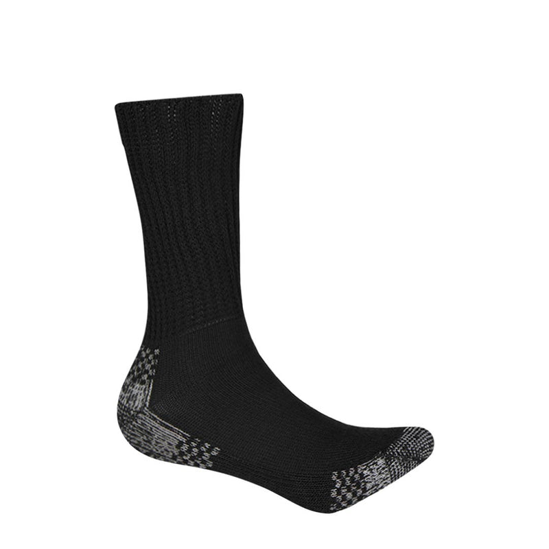 Dr.Scholls - Women's 2 Pack Advanced Relief Crew Socks (DSW22014C2C4D01 BLACK)