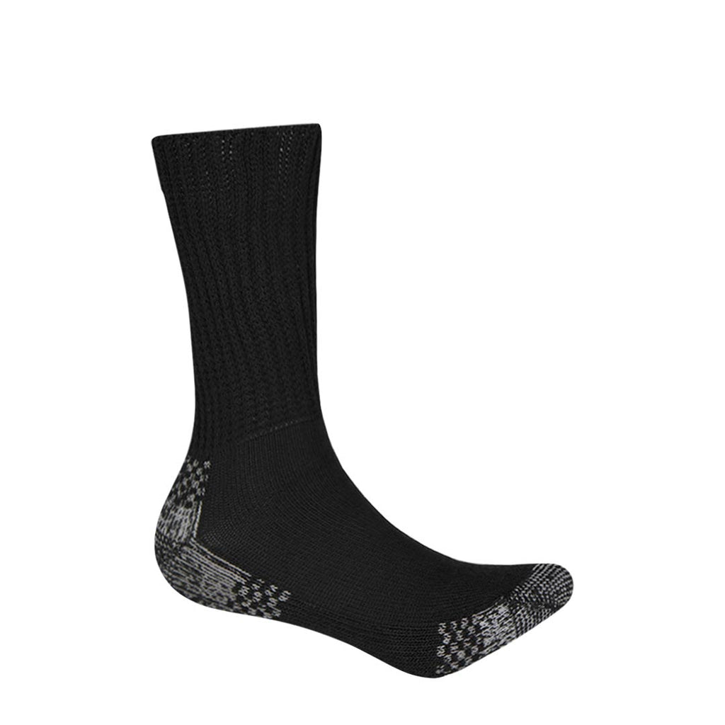 Dr.Scholls - Women's 2 Pack Advanced Relief Crew Socks (DSW22014C2C4D01 BLACK)
