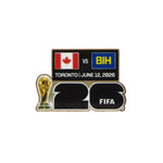 FIFA - Canada Vs Bosnia & Herzegovina FIFA World Cup 2026 Matchup Pin (FIFA-0536-PN)