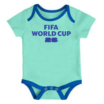 FIFA - Kids' (Infant) FIFA World Cup 2026 3 Pack Creeper Set (HKII19AEE FIFA)