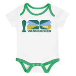 FIFA - Kids' (Infant) FIFA World Cup 2026 Vancouver 3 Pack Creeper Set (HKII19AJR VAC)