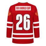 FIFA - Men's World Cup 2026 Canada 3/4 Sleeves Hockey Jersey (HJIMW9AQ6 CAN)