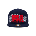 FIFA - Unisex FIFA World Cup 2026 USA Flatbrim Snapback Hat (HKIMOSDUW USA)