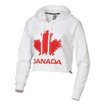 FIFA - Women's Canada FIFA World Cup 2026 Crop Hoodie (HJILA9AE5 CAN)