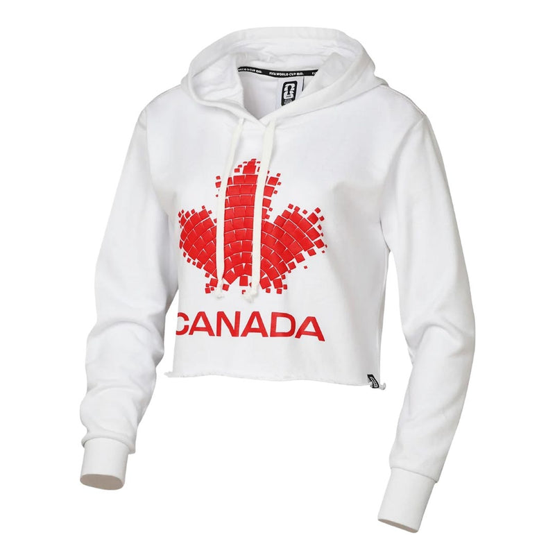 FIFA - Women's Canada FIFA World Cup 2026 Crop Hoodie (HJILA9AE5 CAN)