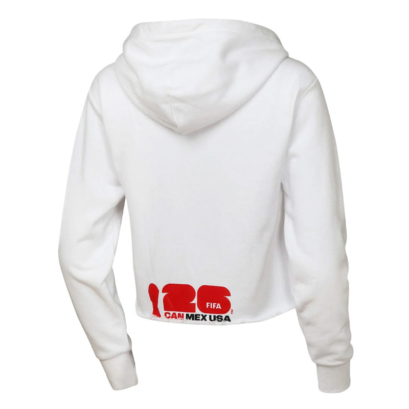 FIFA - Women's Canada FIFA World Cup 2026 Crop Hoodie (HJILA9AE5 CAN)