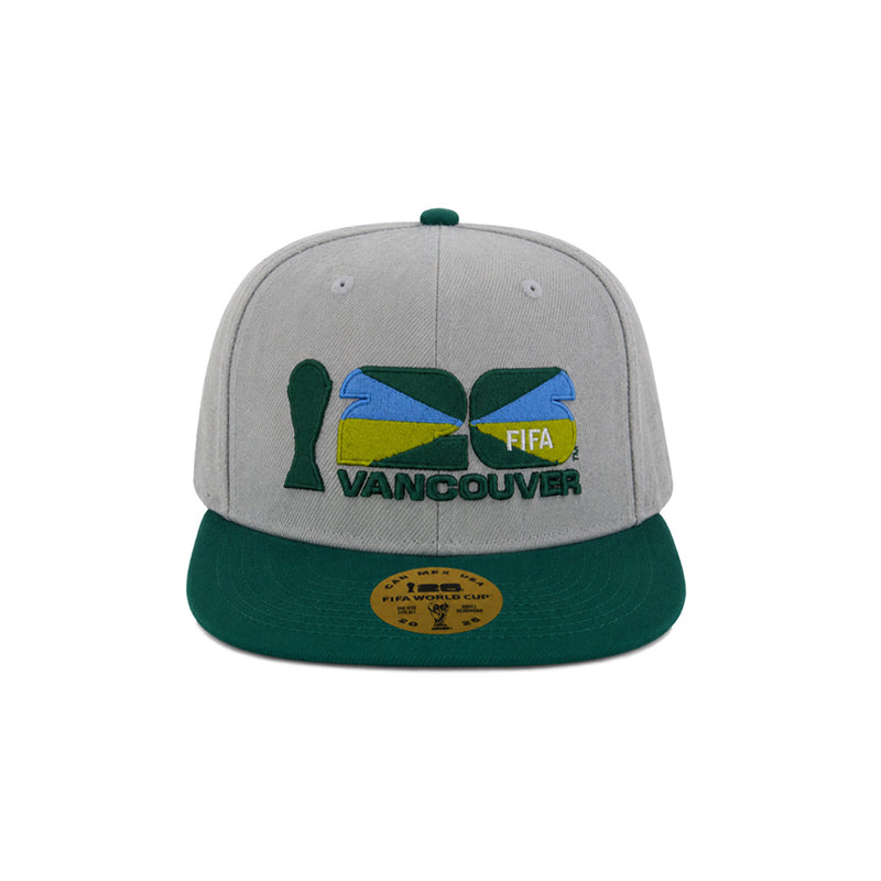 FIFA - World Cup 2026 Vancouver Flatbrim Snapback Hat (HJIMOFJPT VAC)