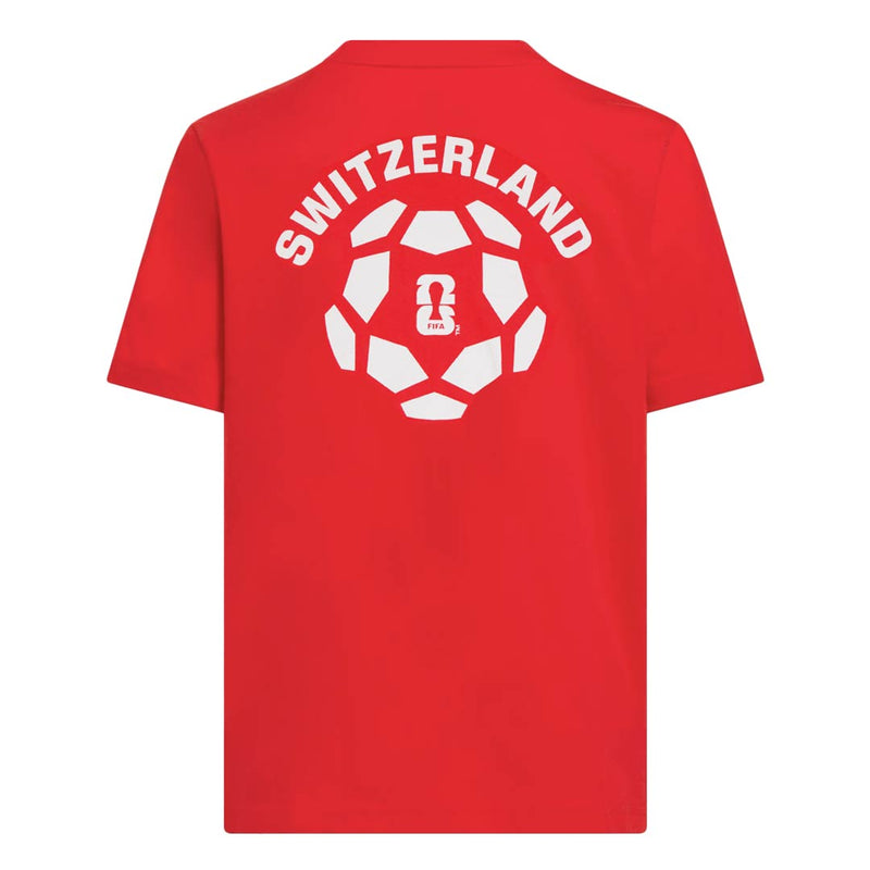 FIFA - Unisex Switzerland World Cup 2026 Team Roster T-Shirt (FF26TEESWI)