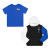 FILA - Ensemble 2 pièces sweat à capuche/t-shirt Core pour enfants (junior) (82FB70 BLK) 