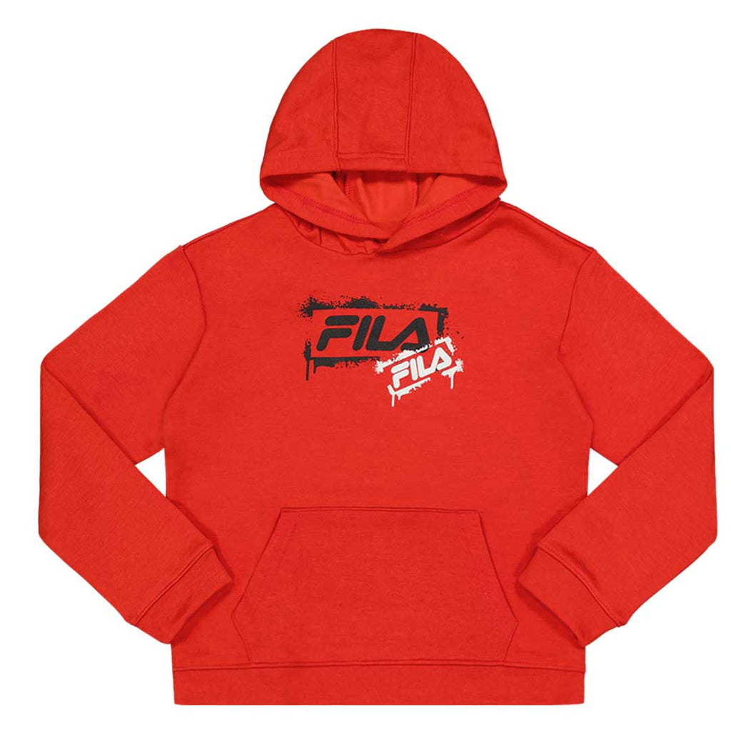 FILA Kids Junior Core Performance Hoodie 82FB31 RED