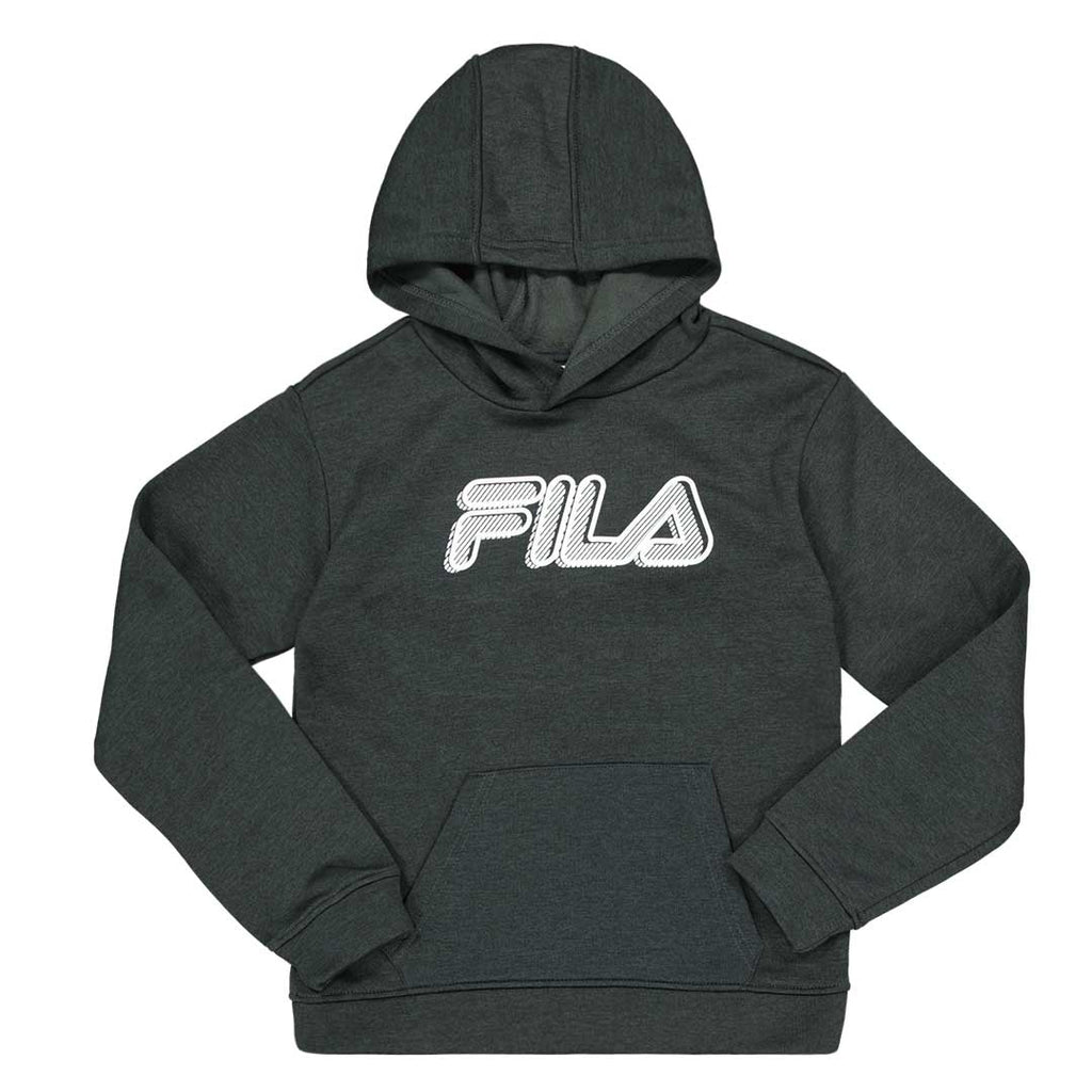 Black hoodie sale fila