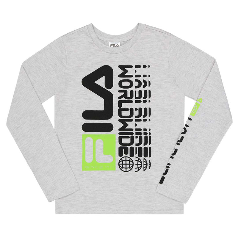 FILA - Kids' (Junior) Graphic Long Sleeve T-Shirt (82FB40 ATW)