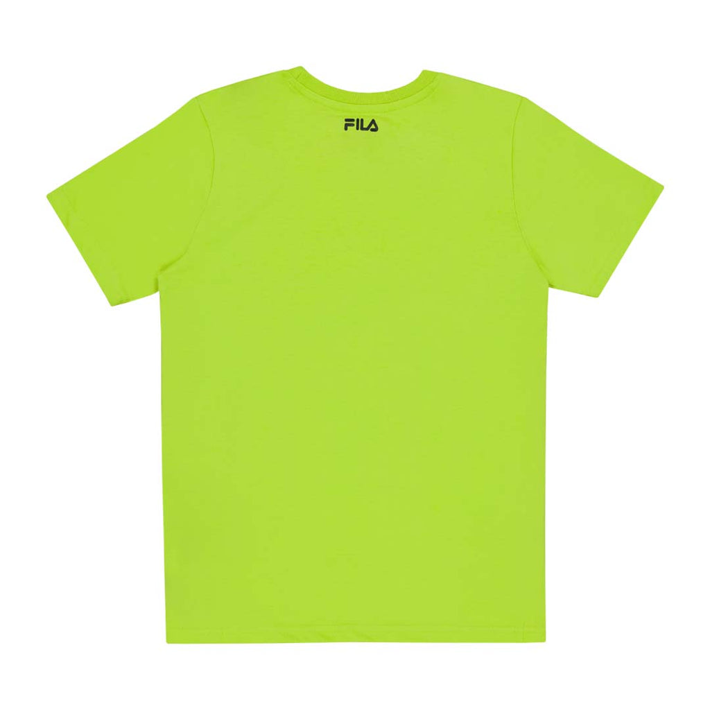 FILA - T-shirt graphique avec logo pour enfants (junior) (82FB97 LIME) 