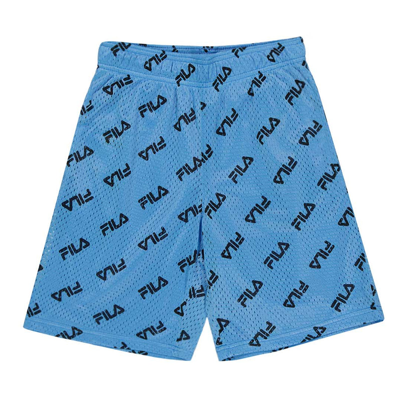 FILA - Kids' (Junior) Mesh AOP Shorts (81FA87 BLU)