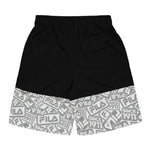FILA - Kids' (Junior) Mesh AOP Shorts (81FA88 WHT)